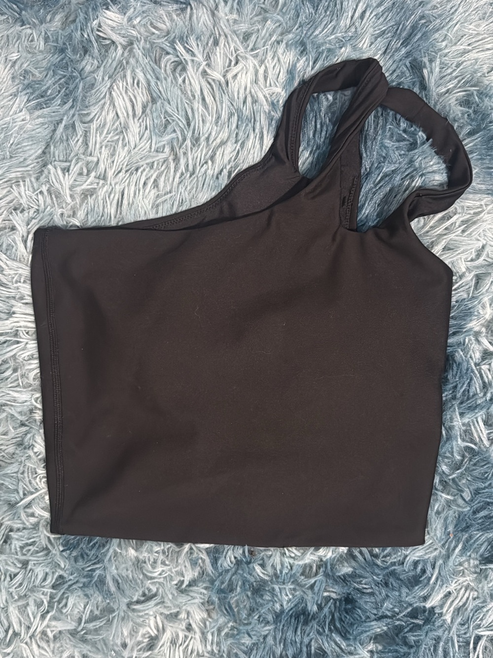 Abercrombie & Fitch YPB sculptLUX One Shoulder Crop Tank Top